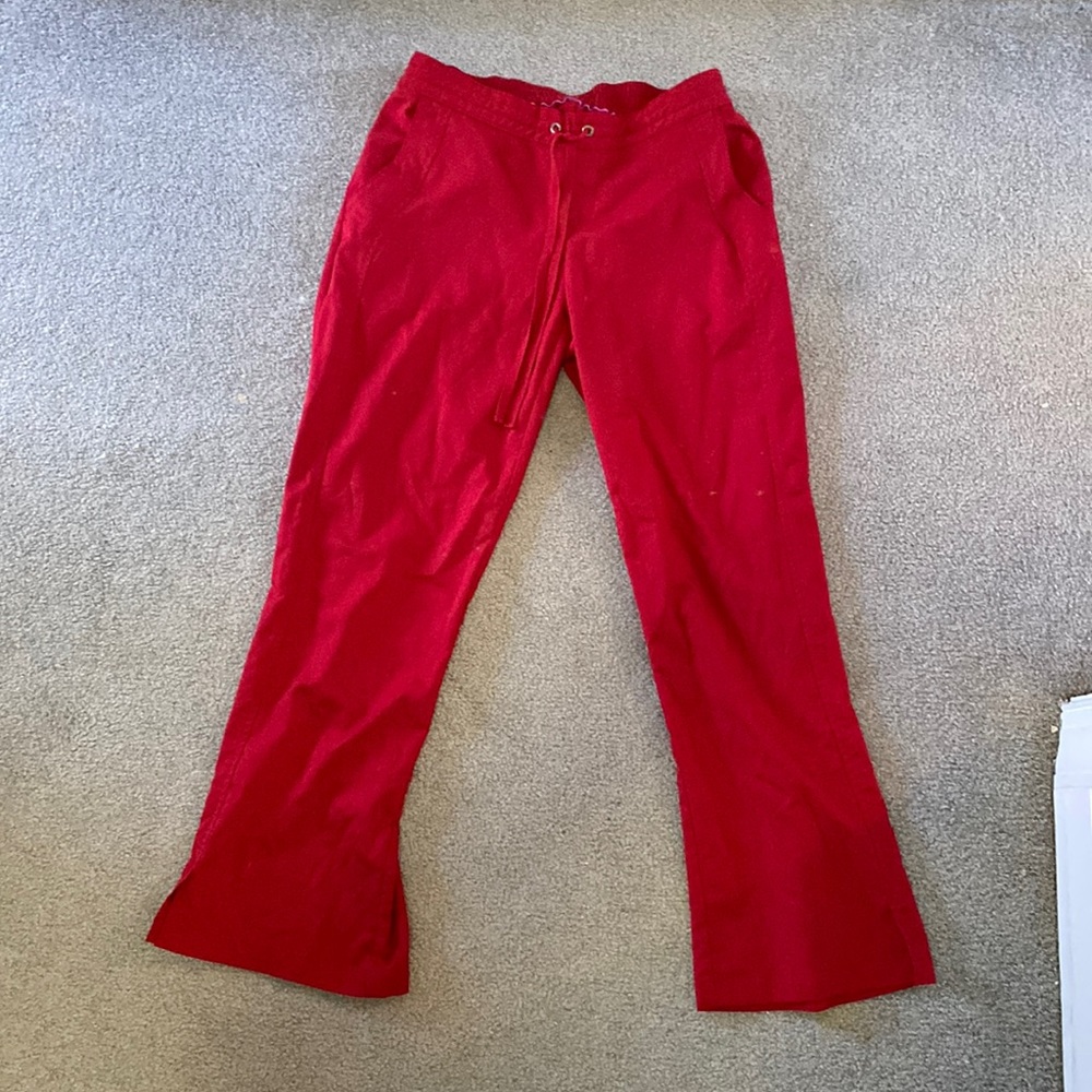 Red Purple Label scrub pants